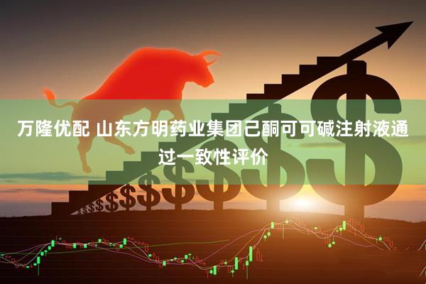 万隆优配 山东方明药业集团己酮可可碱注射液通过一致性评价